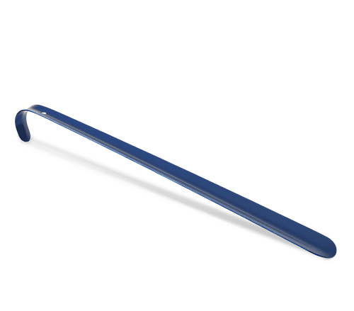 Large Saphir Blue Metal Shoe Horn